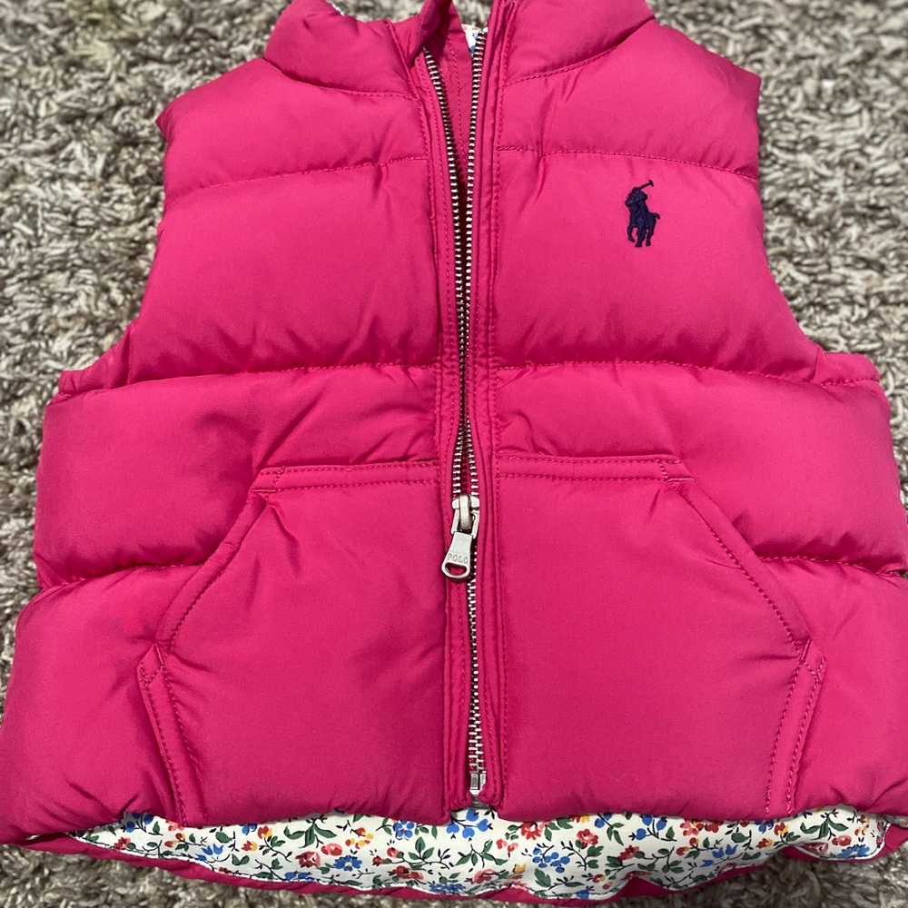 Girls Polo Ralph Lauren coat 12m